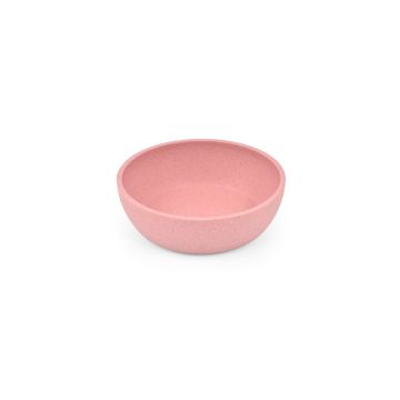 Comedero de Bambú Rosa – Comedero ecológico con base antideslizante, resistente y fácil de limpiar para perros y gatos – Zona K9