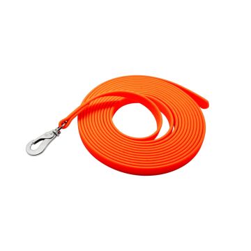 Correa de arrastre Footballgrip BioThane naranja con mosquetón SPRENGER inoxidable.