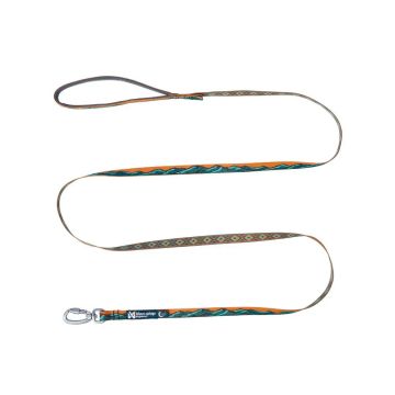 Non-stop dogwear Trail quest leash Rachel Pohl edition turquesa roble 15 mm x 2 m