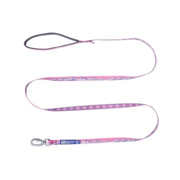 Non-stop dogwear Trail quest leash Rachel Pohl edition rosa 15 mm x 2 m