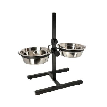 Dingo Cuencos silenciosos con soporte ajustable