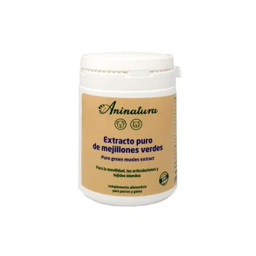 Aninatura Extracto puro de mejillón de labio verde 140 g