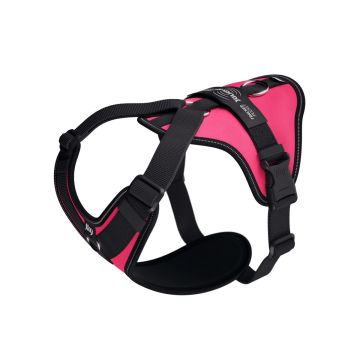 Julius-K9 Arnés Longwalk Light fucsia