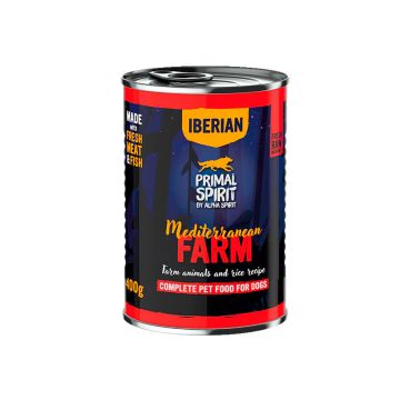 Alpha Spirit Primal IBERIAN Mediterranean Farm 400 g