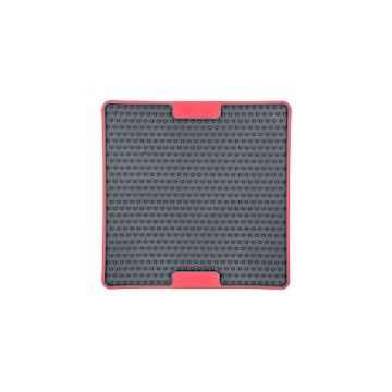 LickiMat Soother Tuff rojo