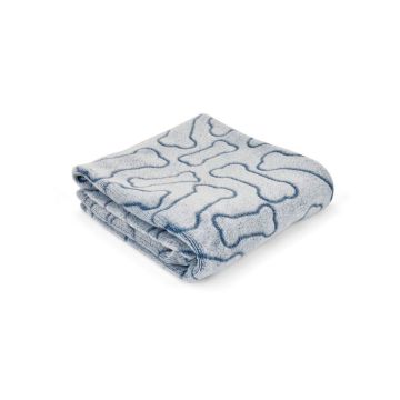 Nayeco Manta huesos azul 100 cm x 70 cm