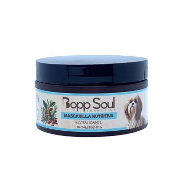 Mascarilla nutritiva para perros con aceite de almendras y romero, hidratación profunda y revitalizante – 250 g.
