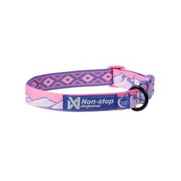Non-stop dogwear Trail Quest Collar Rachel Pohl Edition morado rosa