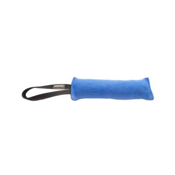 Dingo Gear Mordedor de tela francesa azul con un asa 28 cm x 7 cm