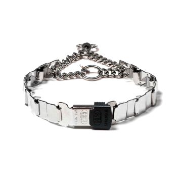 HS Sprenger Collar Neck-Tech Sport con cadena y ClicLock acero inoxidable