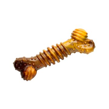 Nylabone Dura Chew Cheesesteak – hueso masticable para perro con sabor carne y textura dental