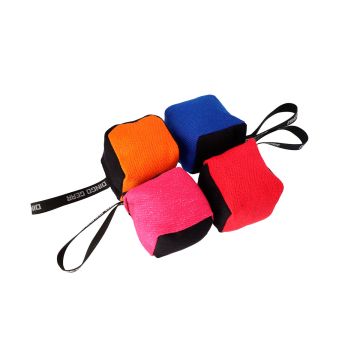 Pelota cúbica de tela francesa para perros de 10 cm Dingo Gear