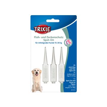 Trixie Pipetas naturales SpotOn Antipulgas y garrapatas