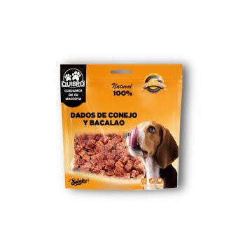 Quibro Dados de conejo y bacalao 100 g