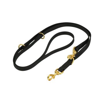 HS Sprenger Correa ajustable negra de Biothane 19 mm x 2,3 m