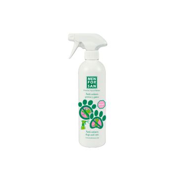 Spray Menforsan Anti-Orines para perros y gatos de 500 ml con gatillo aplicador.