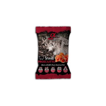 Snack de Jamón Alpha Spirit 50gr – Golosina natural y nutritiva para perros, elaborada con ingredientes frescos mediante tecnología Tenderize – Zona K9