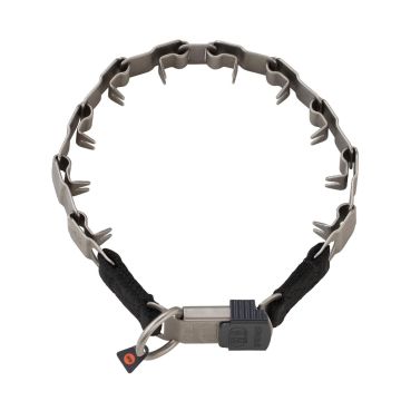 HS Sprenger Collar Neck-Tech Sport ClicLock acero inoxidable mate