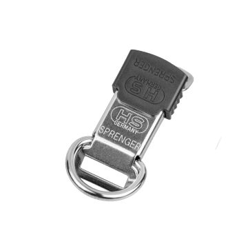 HS Sprenger Cierre ClicLock de acero inoxidable con anilla