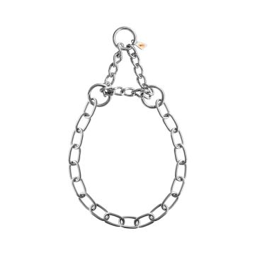 HS Sprenger Collar mediano con restricción de acero inoxidable 3 mm