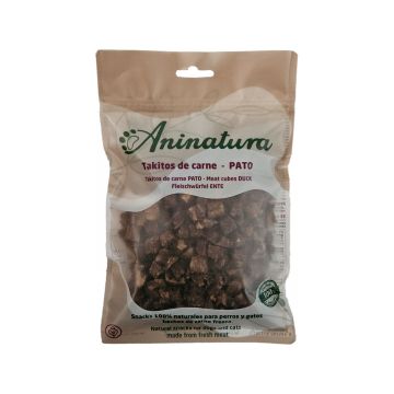 Snack natural Aninatura Takitos de carne de pato para perros – 200g