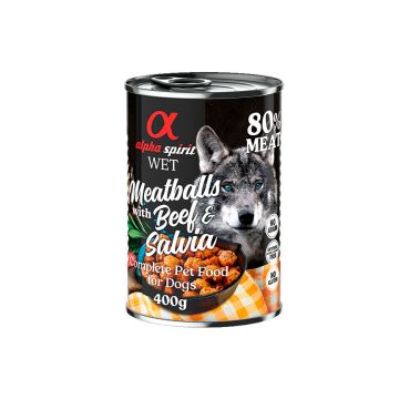 Alpha Spirit Albóndigas de ternera y salvia 400 g
