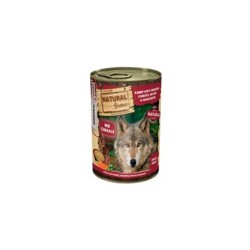 Natural Greatness Conejo con venado, zanahoria, aceitunas y amaranto 400 g