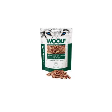 Woolf Snack triángulos de cordero y bacalao 100 g