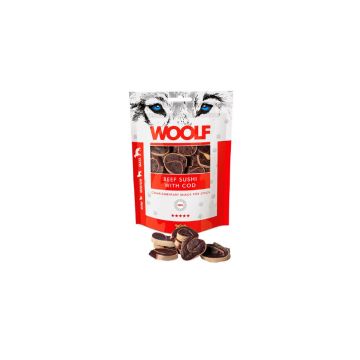 Woolf Snack sushi de ternera y bacalao 100 g