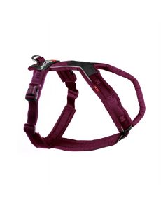 Arn&eacute;s para perro Non-stop dogwear Line Harness 5.0 color p&uacute;rpura vista lateral perfil derecho hebillas Duraflex