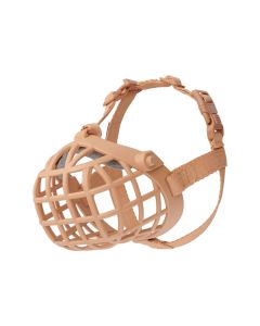 Bozal Baskerville Wide Fit moldeable y cómodo para perros grandes de hocico ancho – Zona K9