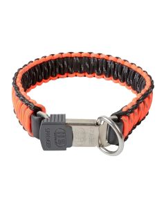 HS Sprenger Collar PARACORD reflectante naranja