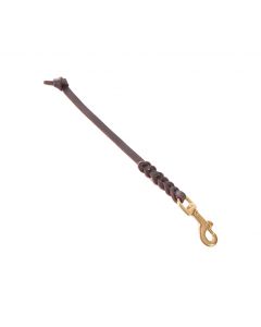 Dingo Gear Correa corta de cuero 10 mm x 30 cm