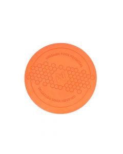 Disco volador o frisbee para perros marca Non-stop dogwear, color naranja, con el lema "Unleash Your Potential"