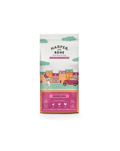 Bolsa de pienso para perros senior Harper & Bone Senior Dog Flavours of the Farm.